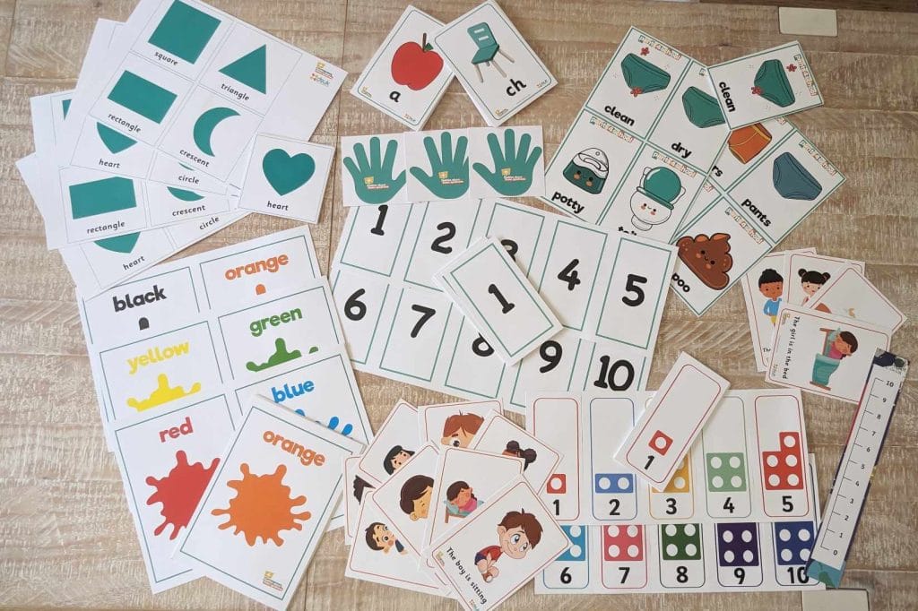 PEGS resource pack image showing all the cards you receive in your pack