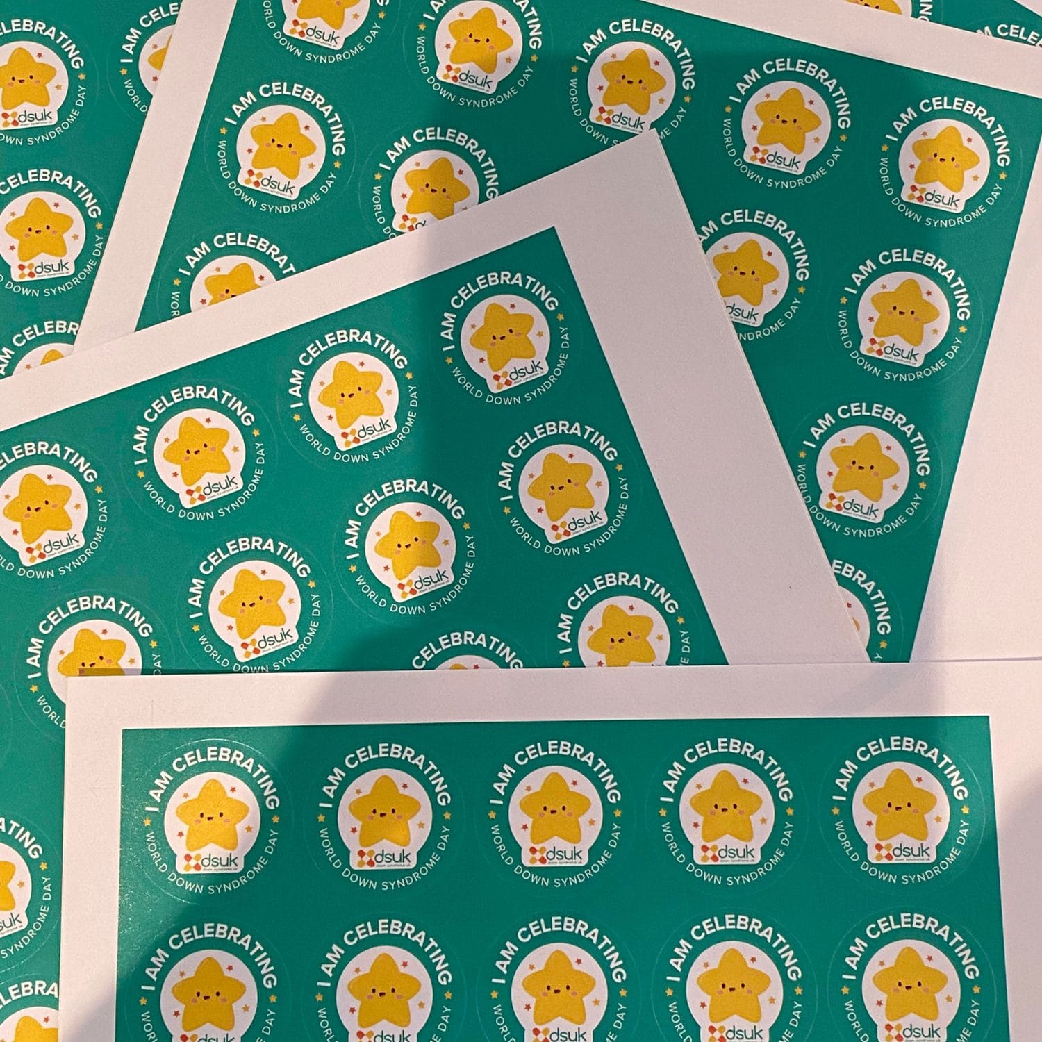 World Down Syndrome Day stickers