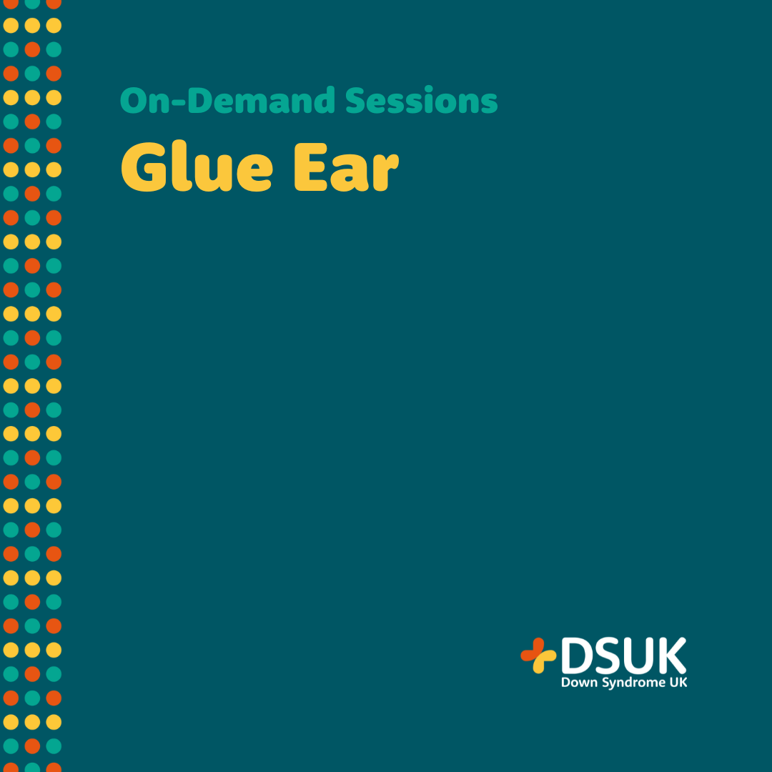Glue Ear on-demand session product image header text